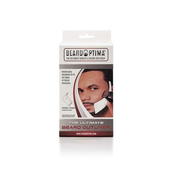Beard Lineup Tool - Facial Hair Outliner Guide Templates for Men - Beard Shaper - Picture 2 of 6